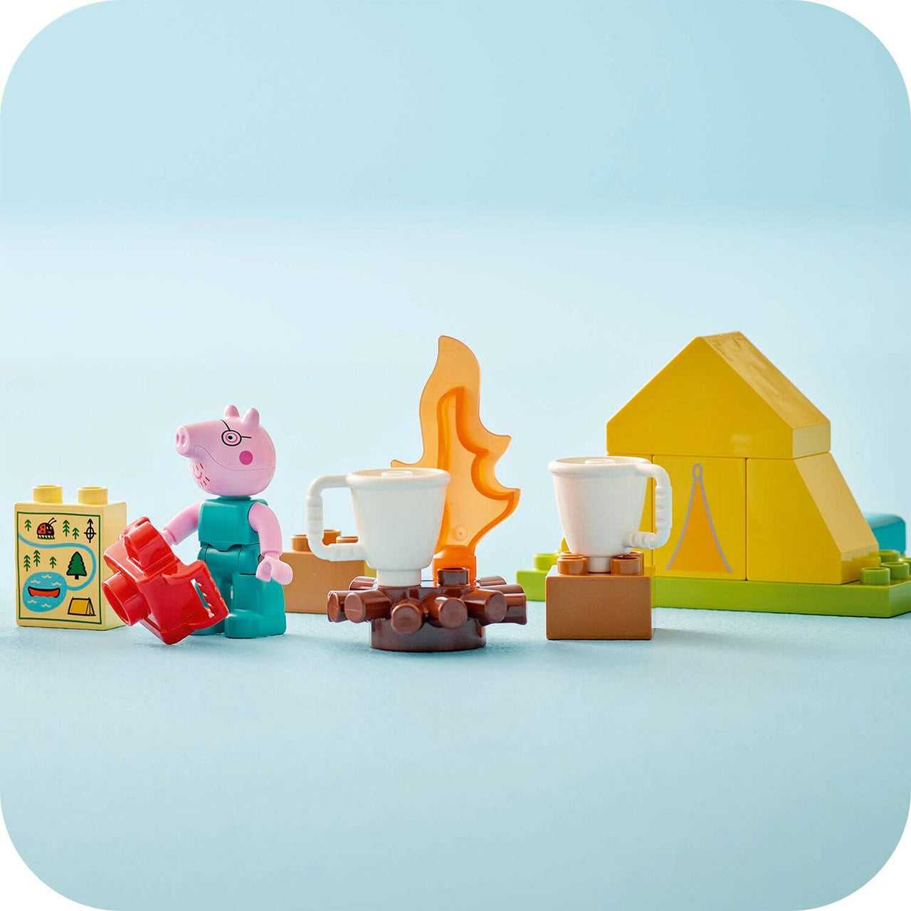 Lego Duplo 10452 Peppa Pig Camping Trip Toy for Toddlers Ages 2 and Up
