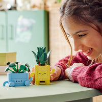 Lego Botanicals 10349 Happy Plants Toy Building Kit for Ages 9 and Up