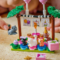 Lego Friends 42666 Cat Birthday Party & Tree House for Ages 6 and Up