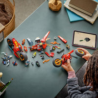 Lego Ninjago 71844 Ninja Combat Vehicle Toy Playset for Ages 8 and Up