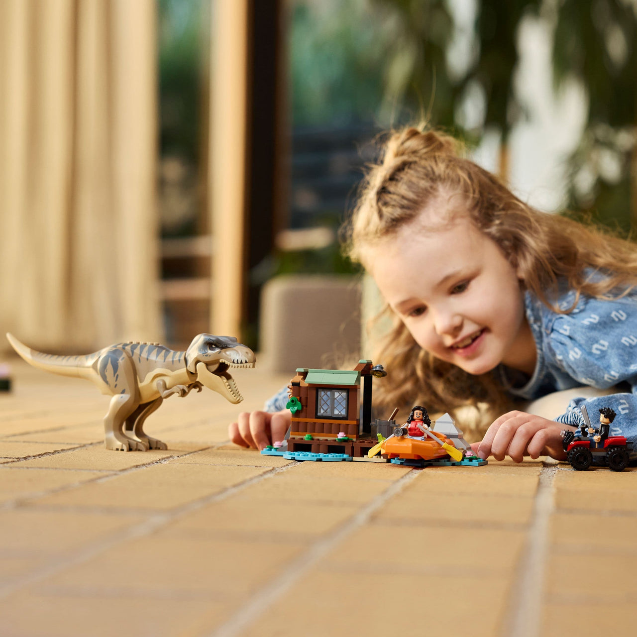 Lego Jurassic World 76975 T. rex River Escape Playset for Age 5 and Up