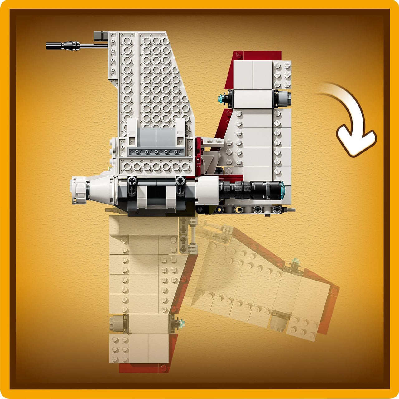 Lego Star Wars 75432 V-19 Torrent Starfighter Buildable Set for Age 9+