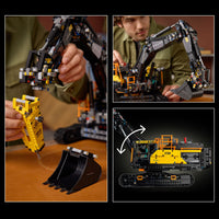 Lego Technic 42215 Volvo EC500 Hybrid Excavator for Adults Ages 18+