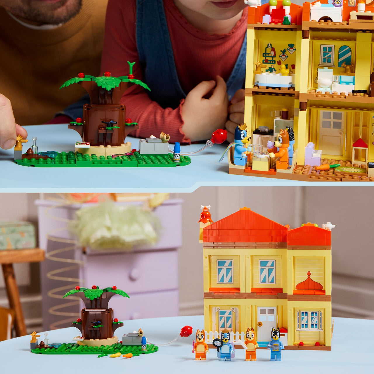 Lego Bluey 11203 Bluey's Family House Set for Children Aged 4 and Up