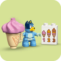 Lego Duplo Bluey 10458 Ice Cream Trip with Bluey for Toddlers Ages 2+