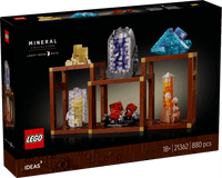 Lego Ideas 21362 Mineral Collection Set for Adults Aged 18 and Up