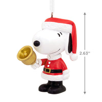 Collectable Peanuts Christmas Santa Snoopy Ornament