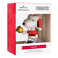 Collectable Peanuts Christmas Santa Snoopy Ornament