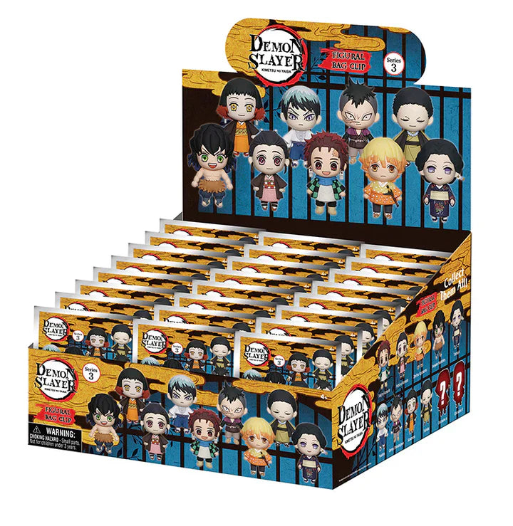 Demon Slayer Series 3 3D Collectible Keychain