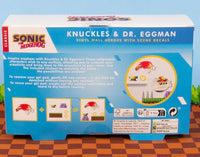 Fizz Creations Knuckles and Dr Eggman Comic Ons