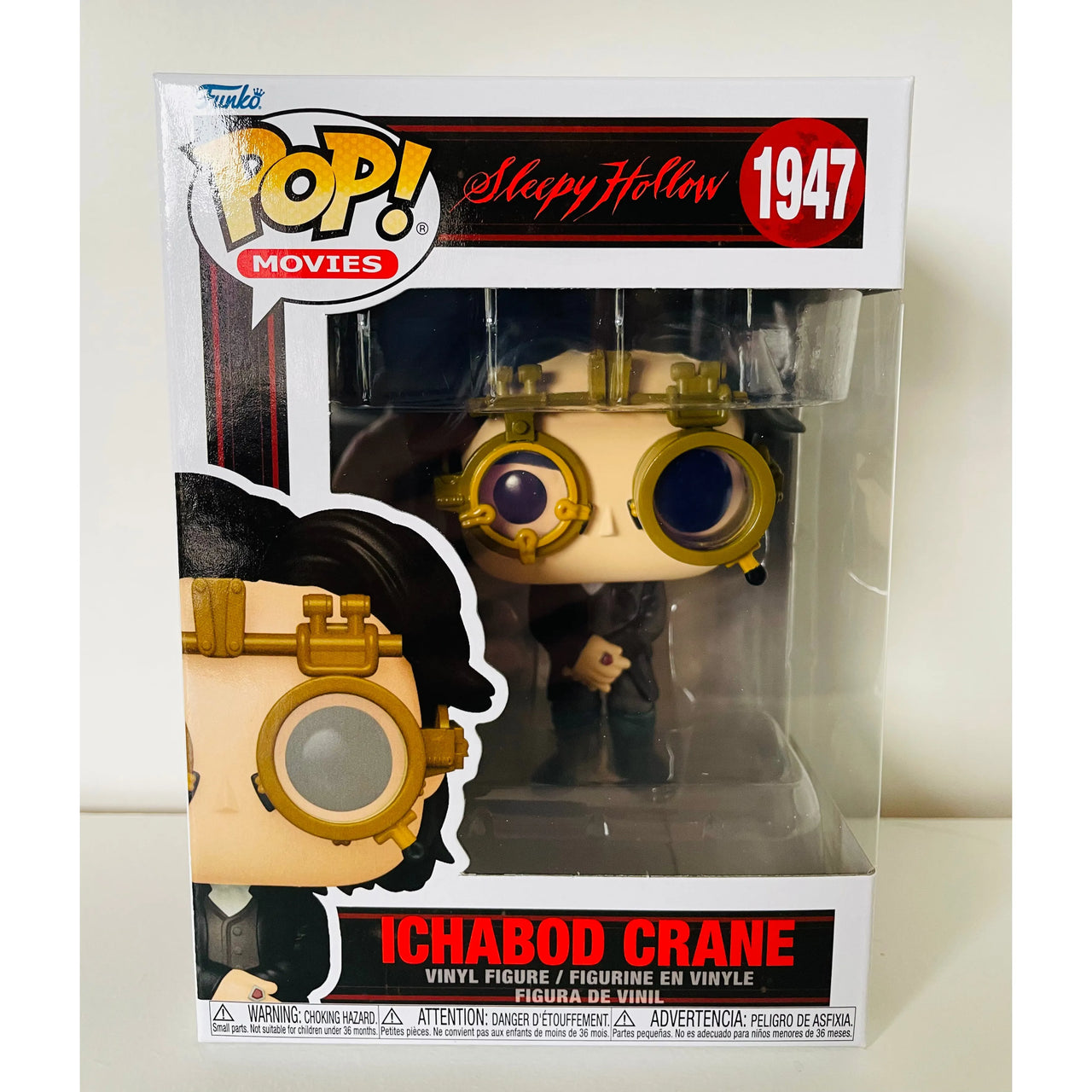 Funko Pop! Movies Sleepy Hollow Vinyl Figure 1947 Ichabod Crane