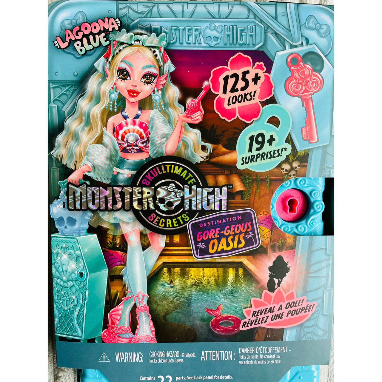 Monster High Skulltimate Secrets Series 7 Lagoona Blue Oasis Doll