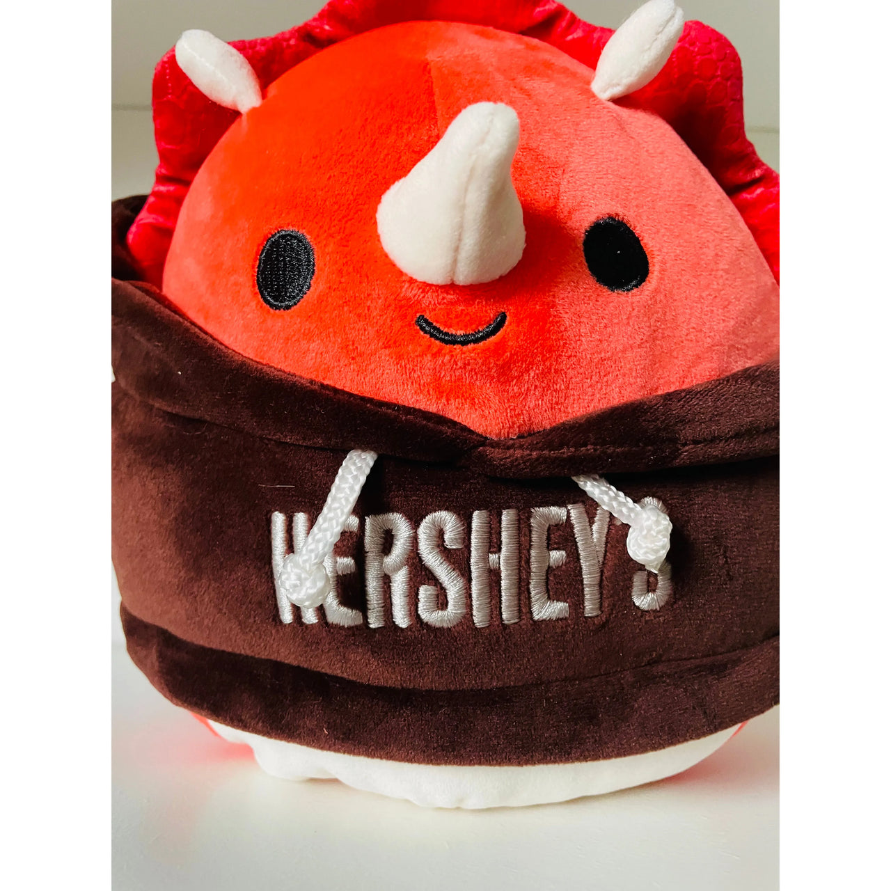 Squishmallow Hershey's Plush Toy 8" Tristan Triceratops