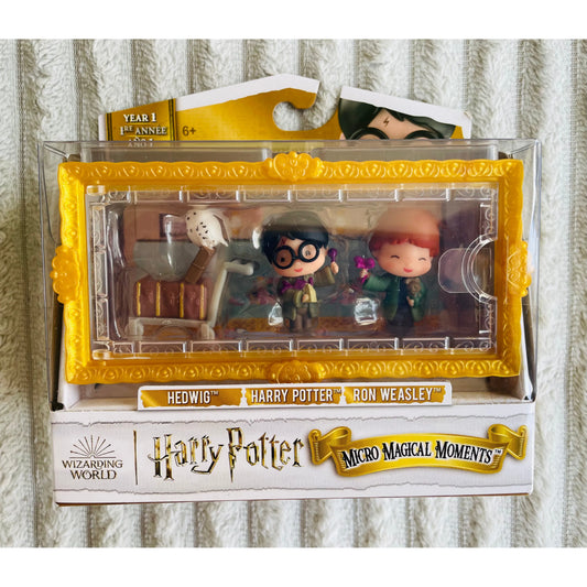 Harry Potter Micro Magical Moments Year 1 Hedwig Harry Potter Ron Weasley
