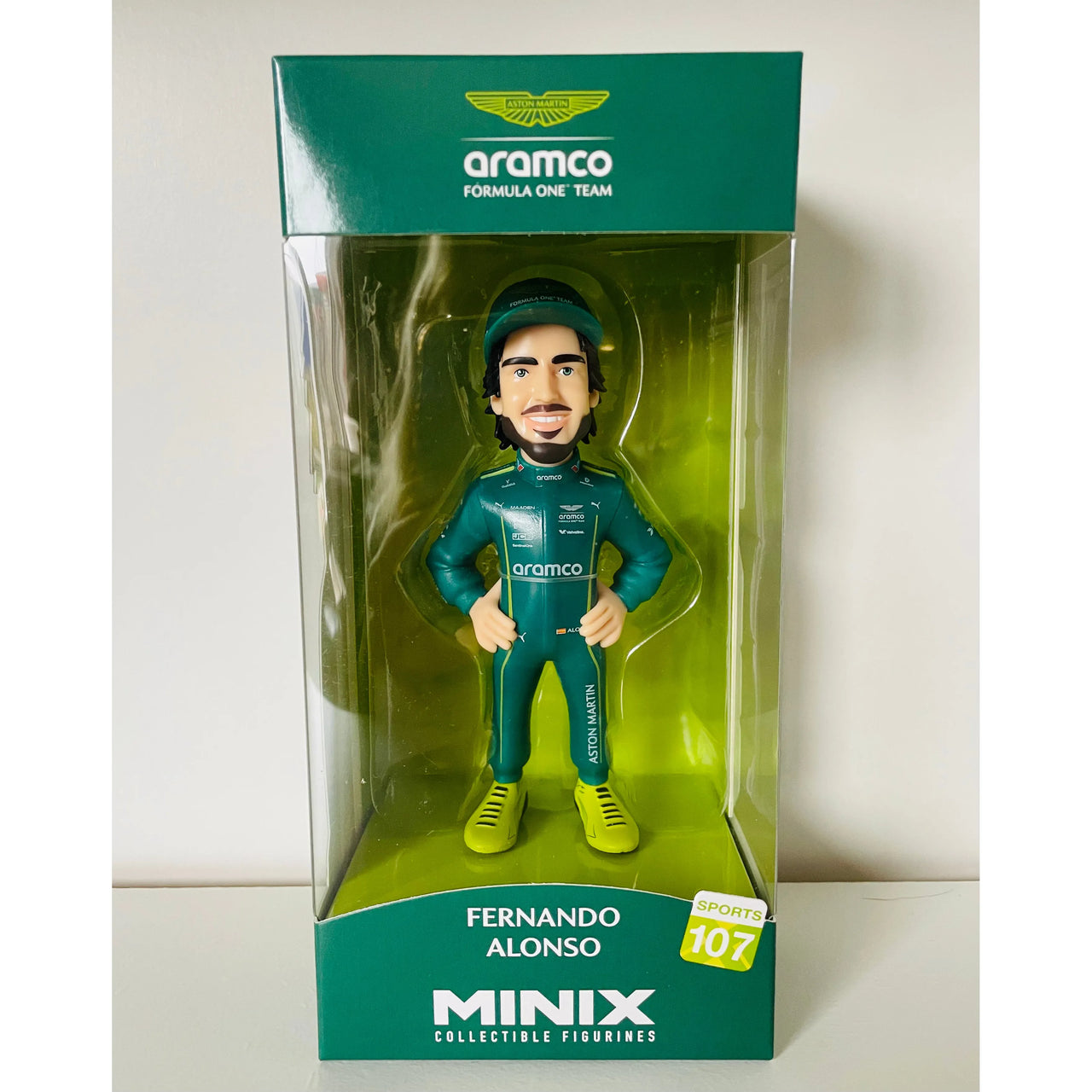Formula 1 Minix Figure Fernando Alonso (Aston Martin) 12 cm