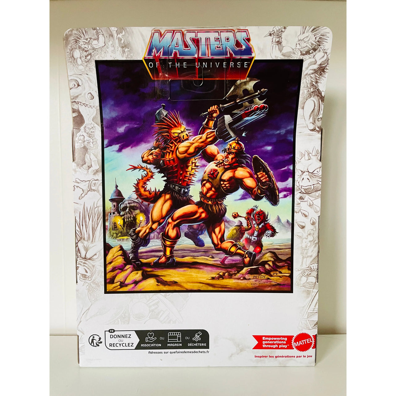 Masters of the Universe Origins Action Figure Sketchbook Series: Spikor 14 cm