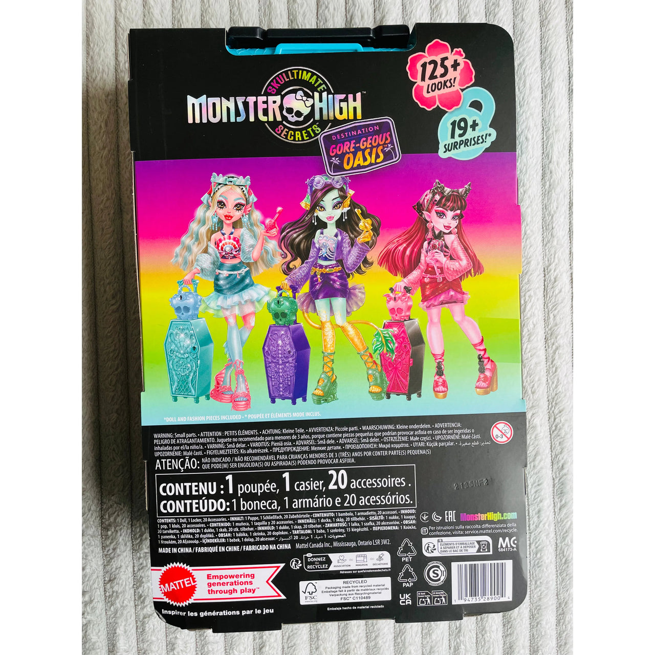 Monster High Skulltimate Secrets Series 7 Lagoona Blue Oasis Doll