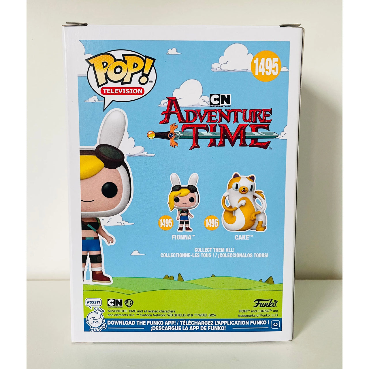 Funko Pop! Television Adventure Time Vinyl Figure 1495 Fionna