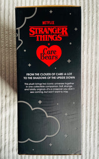 Stranger Things x Care Bears Cheer Bear as Eleven & Grumpy Bear as the Demogorgon Plush 2 Pack