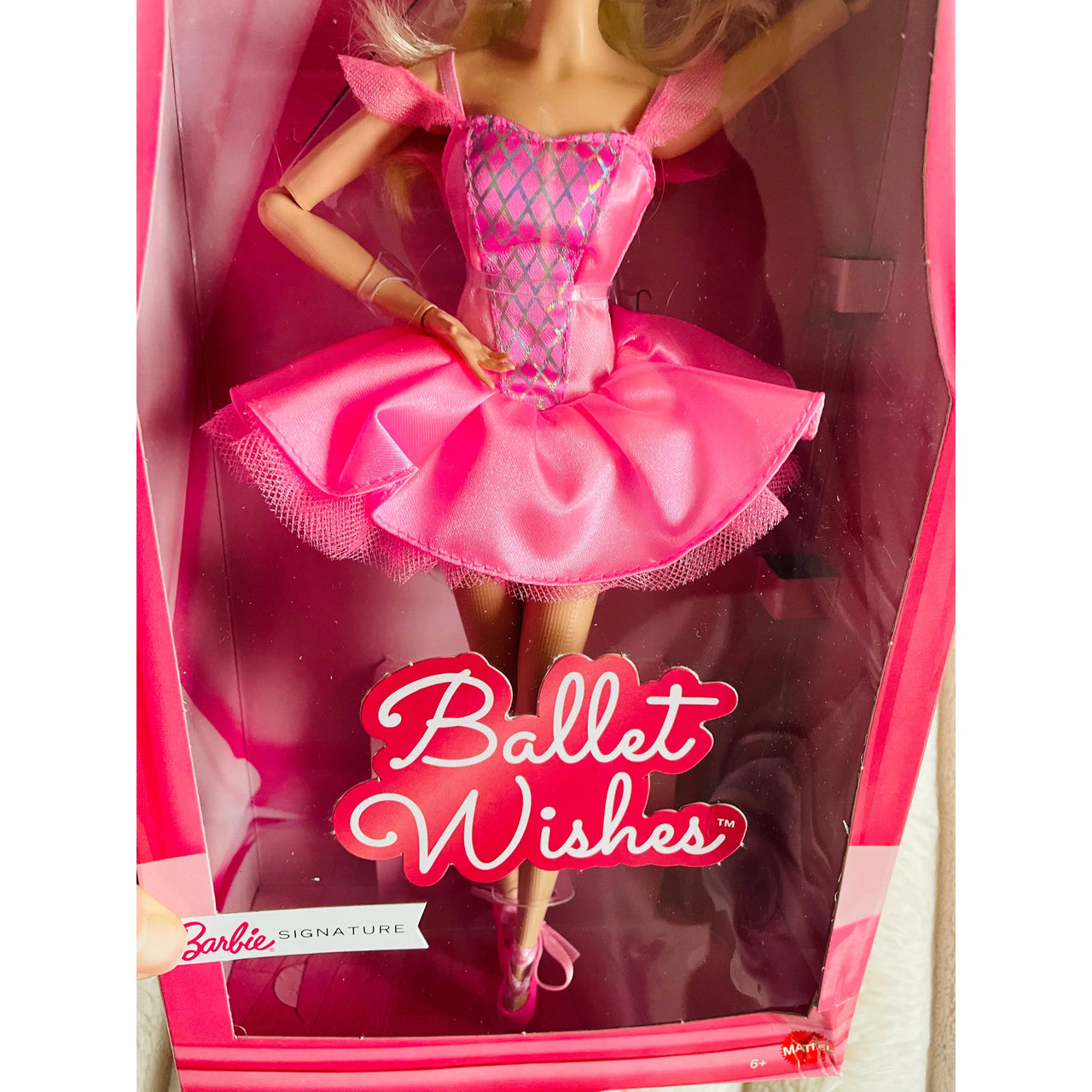 Barbie Signature Ballet Wishes 2025 Doll in Pink Tutu Dress