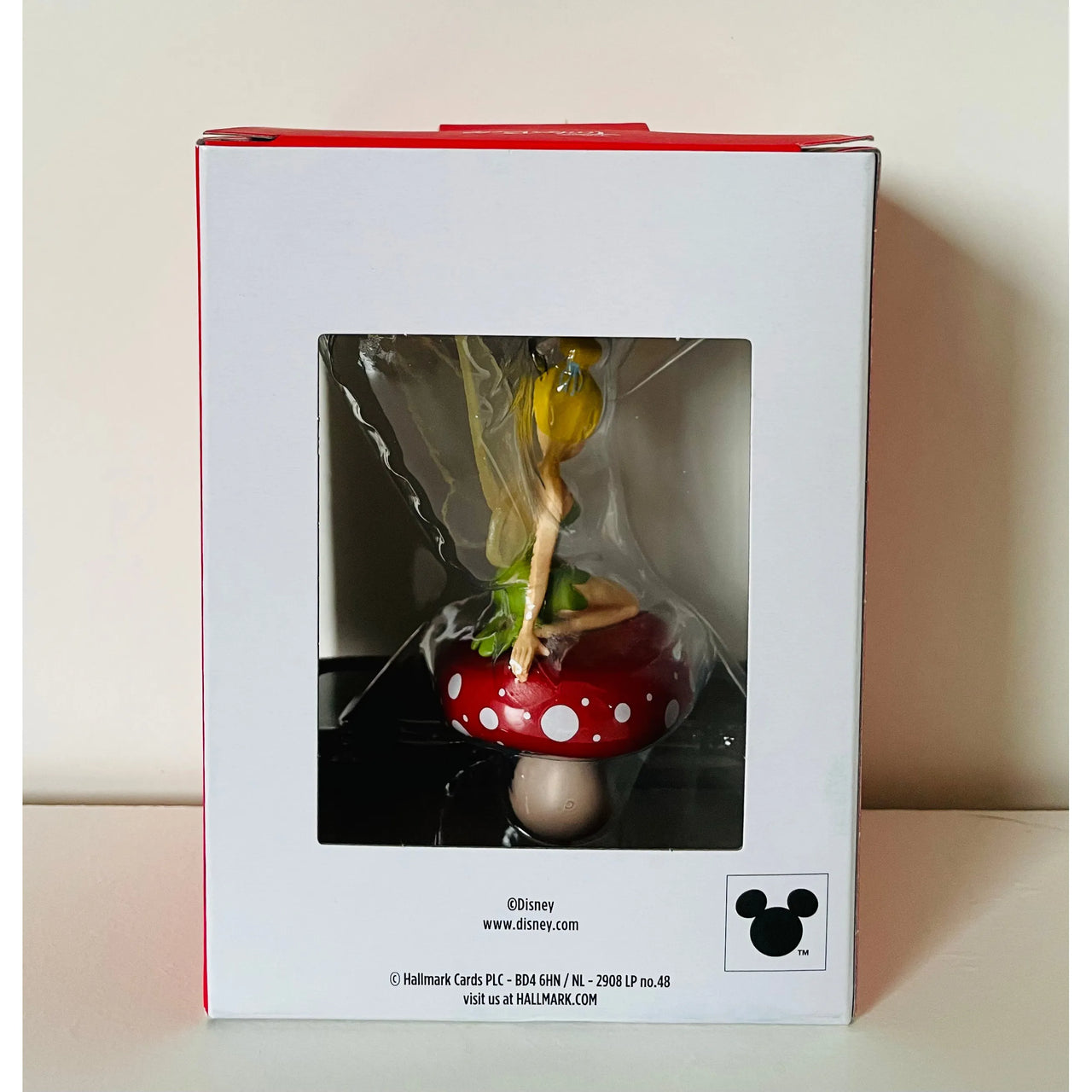Collectable Disney Tinker Bell & Toadstool Ornament