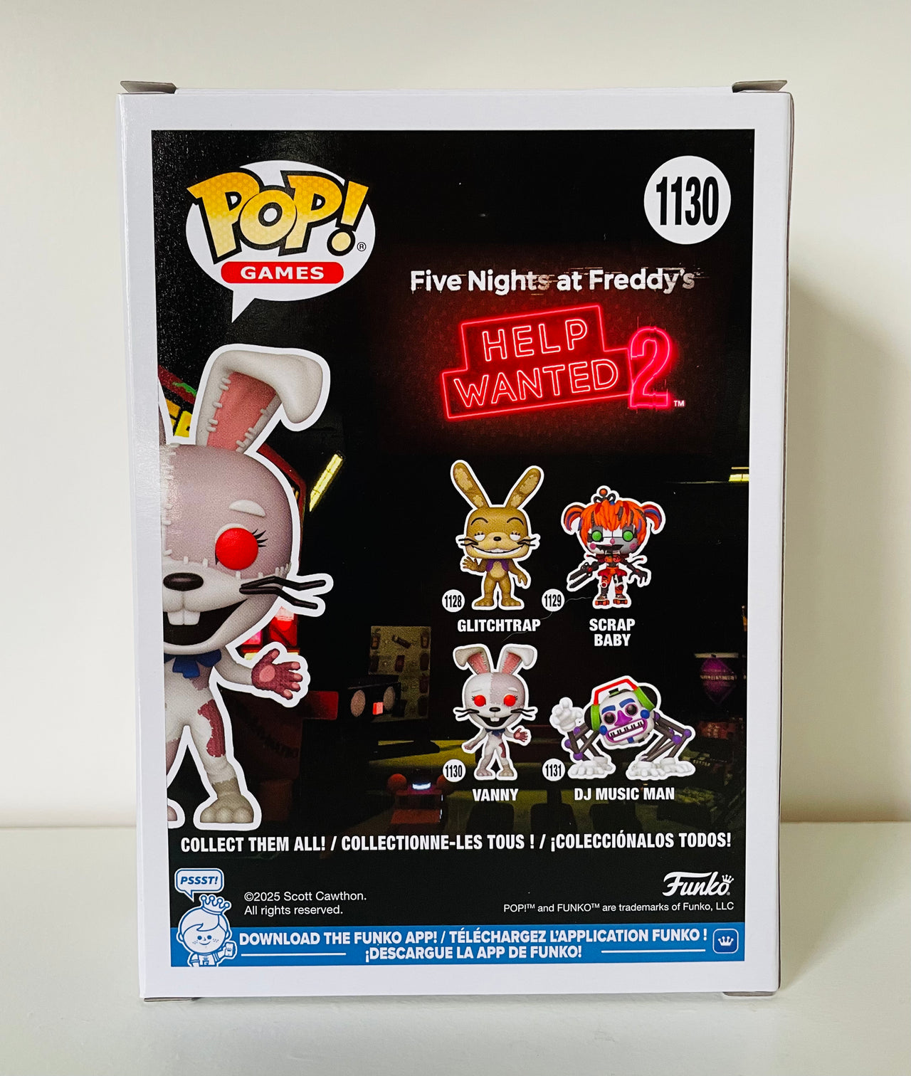 Funko Pop! Games Five Nights at Freddy's Help Wanted 2 Vinyl Figure 1130 Vanny