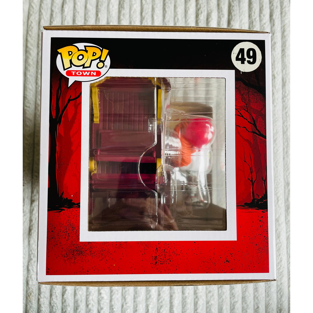 Funko Pop! Town IT Welcome to Derry Vinyl Figure 49 Pennywise & Wagon