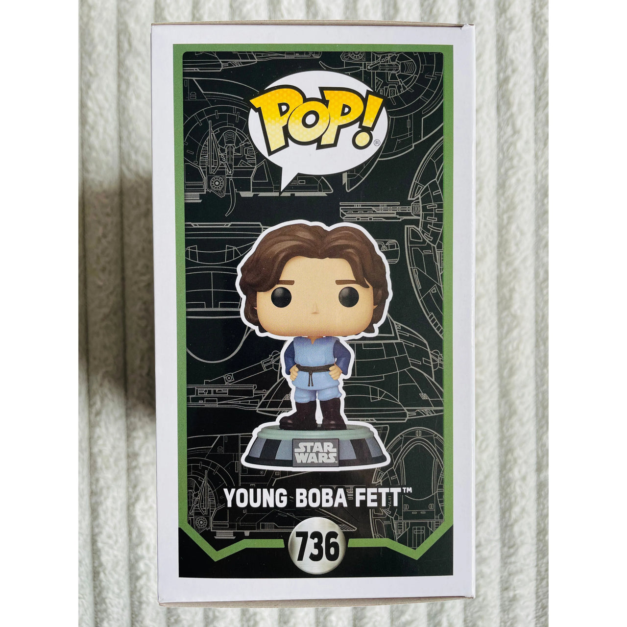Funko Pop! Star Wars Vinyl Figure 736 Young Boba Fett