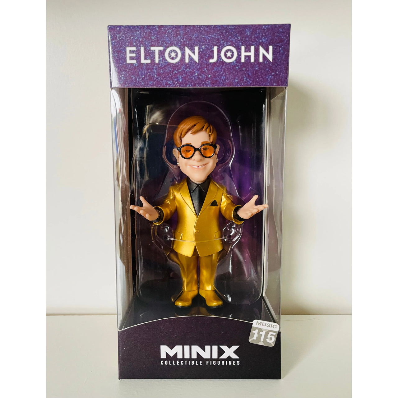 Minix Elton John Gold Suit Figure