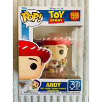 Funko Pop! Disney Pixar Toy Story 30th Anniversary Vinyl Figure 1596 Andy