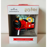 Harry Potter Ornament Hogwarts Express & 9 3/4 Sign