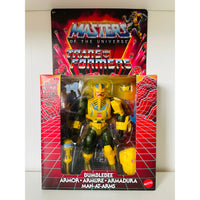 Masters of the Universe x Transformers Action Figure Bumblebee Armor Man-At-Arms