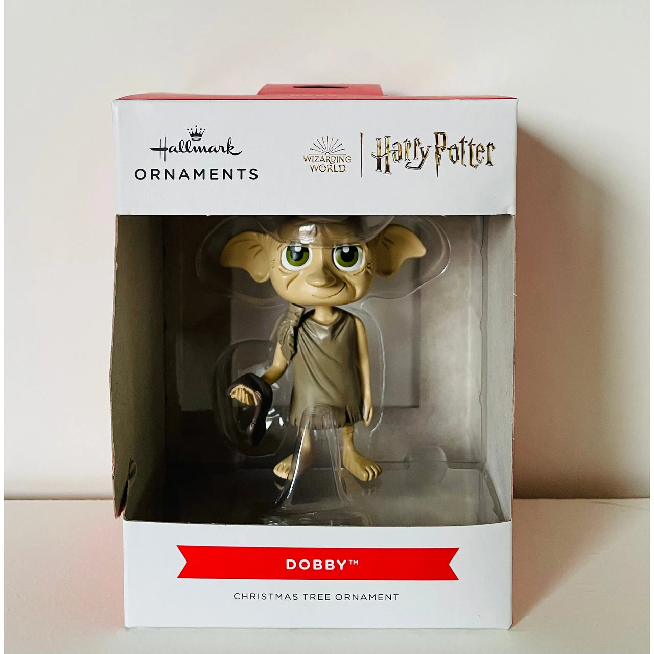 Harry Potter Dobby the House Elf with Sock Ornament