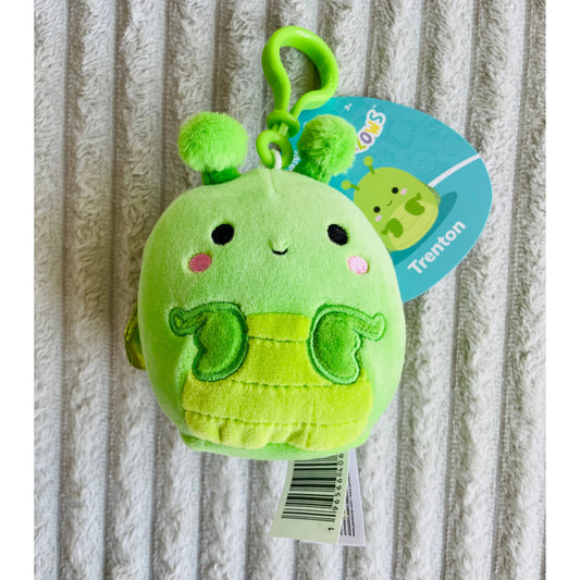 Squishmallows 3.5" Mini Clip-On Plush Trenton the Praying Mantis