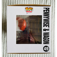 Funko Pop! Town IT Welcome to Derry Vinyl Figure 49 Pennywise & Wagon