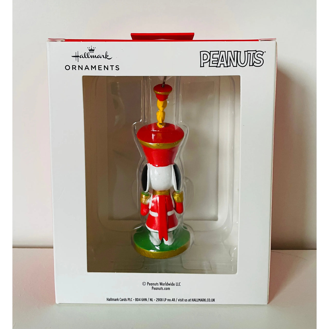 Collectable Nutcracker Ornament -Peanuts Snoopy Design