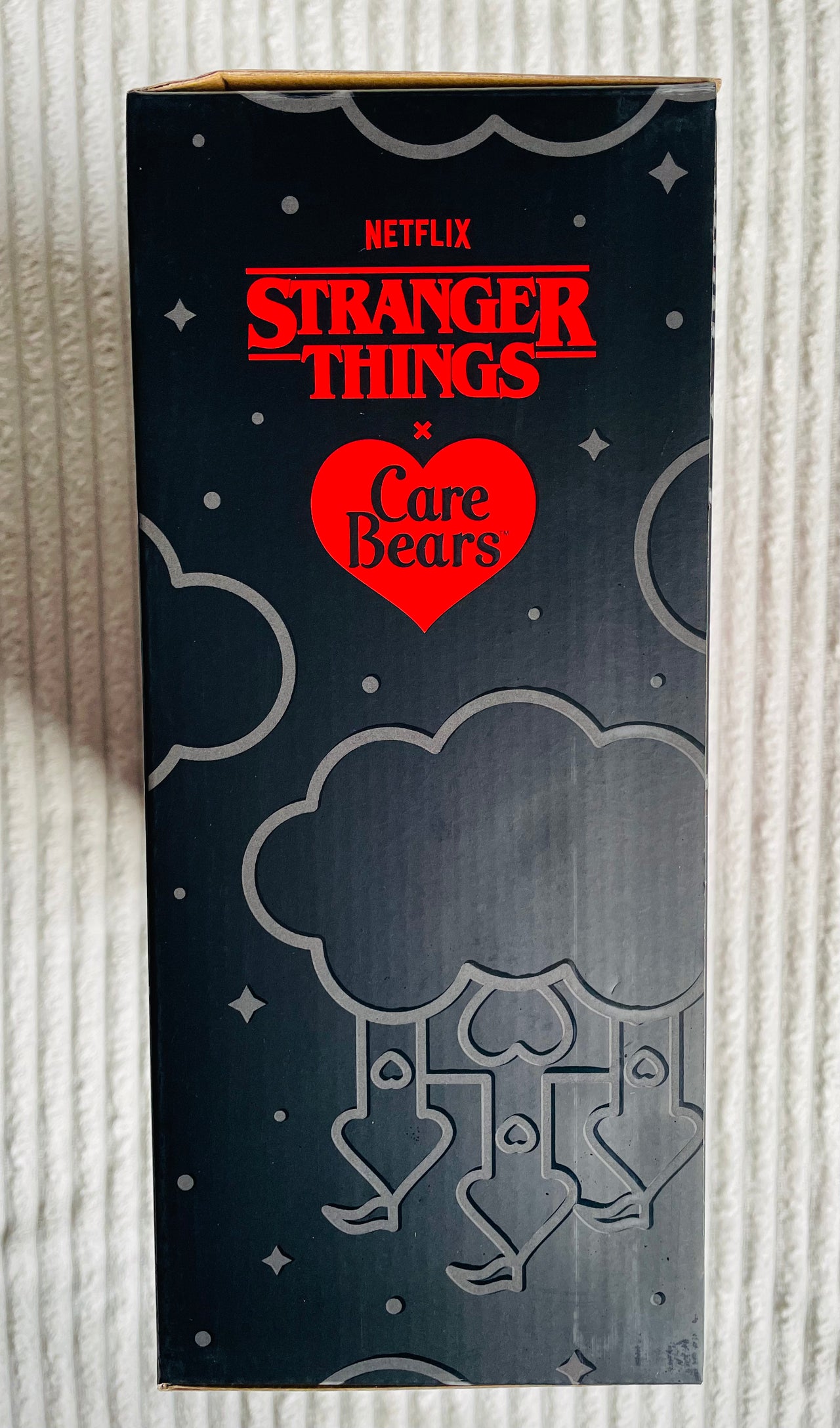 Stranger Things x Care Bears Cheer Bear as Eleven & Grumpy Bear as the Demogorgon Plush 2 Pack