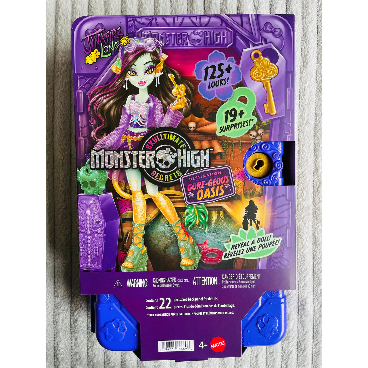 Monster High Skulltimate Secrets Series 7 Jinafire Long Oasis Doll