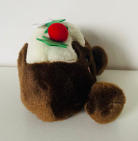 Palm Pals Carol Christmas Pudding Soft Toy 5 Inch