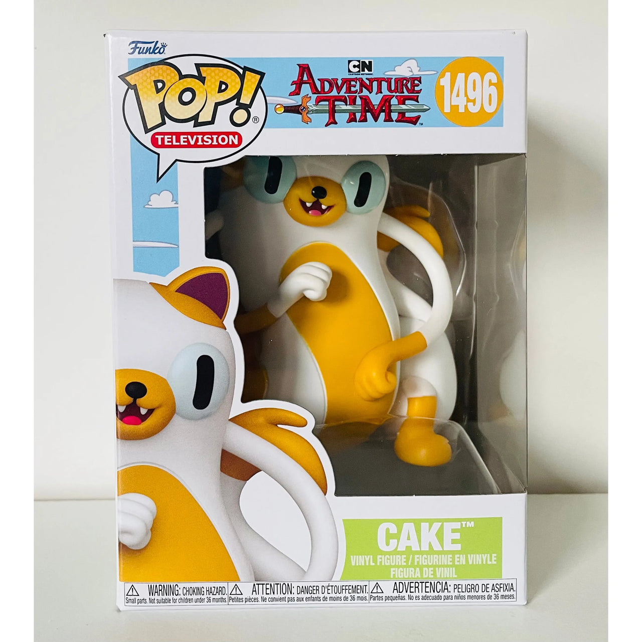 Funko Pop! Television Adventure Time Vinyl Figure 1496 Cake