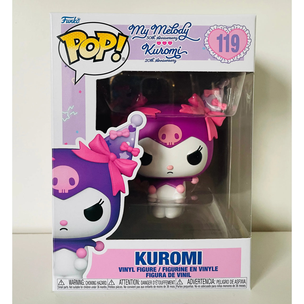 Funko Pop! My Melody & Kuromi Vinyl Figure 119 Grumpy Kuromi
