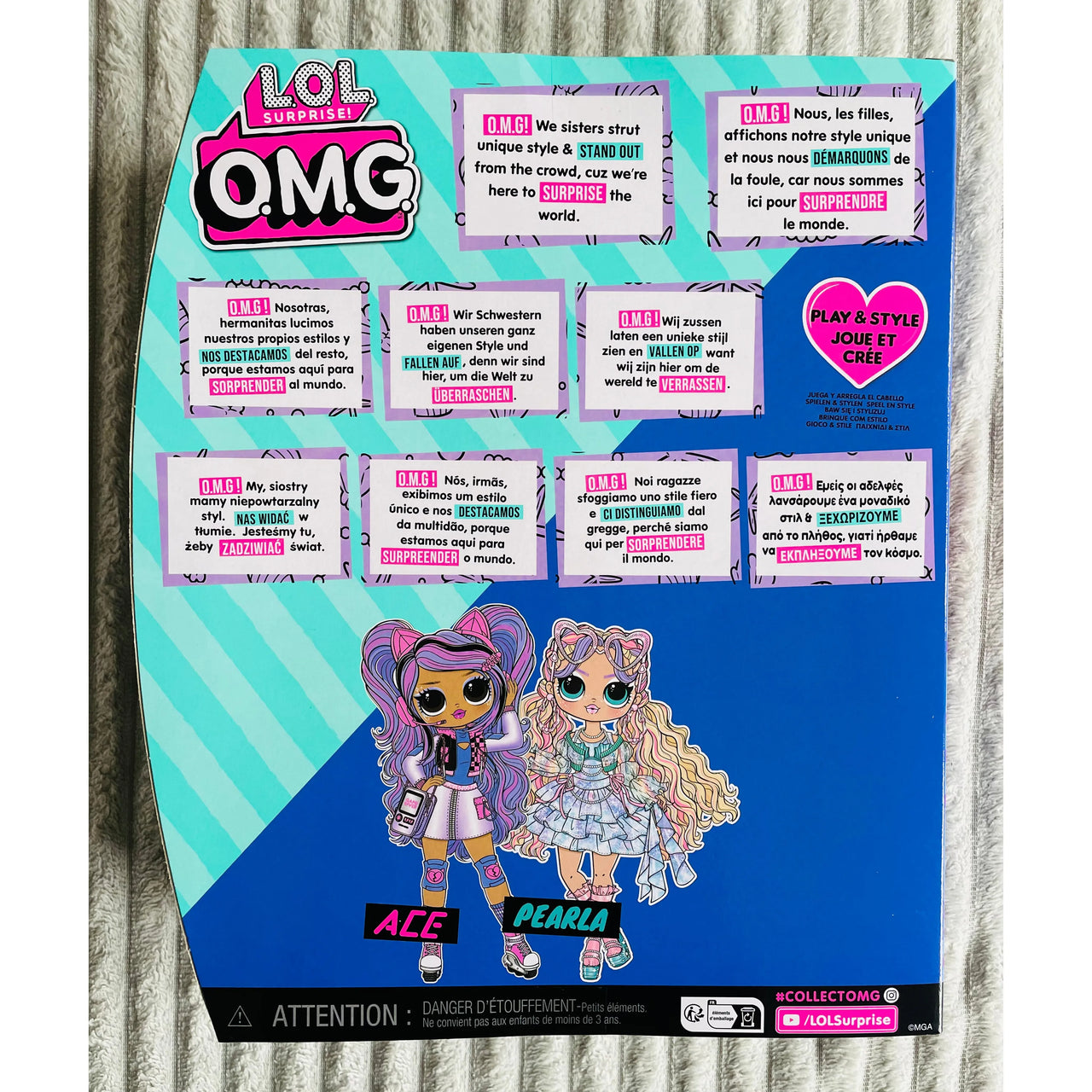 LOL Surprise OMG Ace Fashion Doll