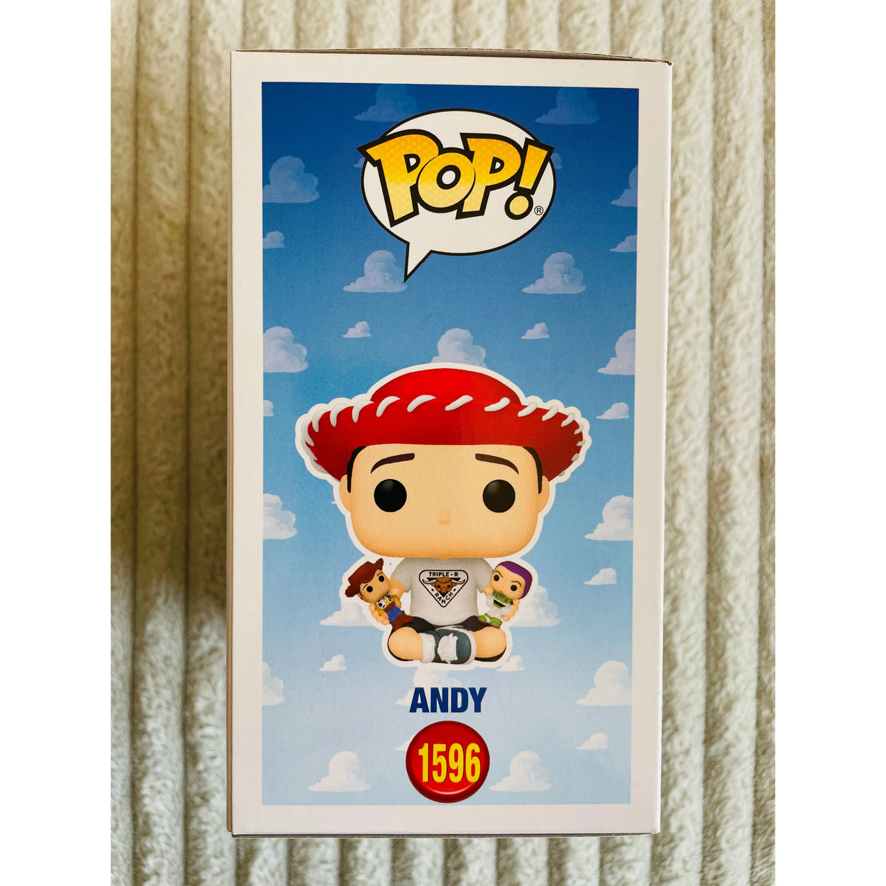 Funko Pop! Disney Pixar Toy Story 30th Anniversary Vinyl Figure 1596 Andy