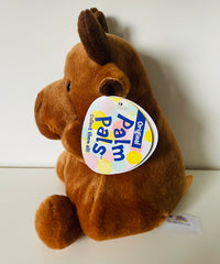 Palm Pals Cinnamon Reindeer Medium Soft Toy 8 Inch