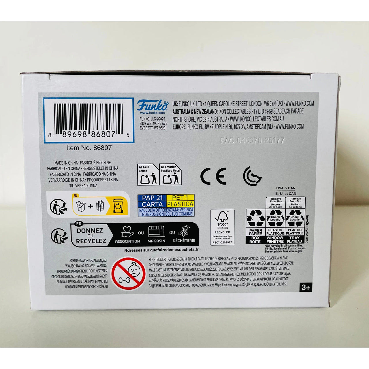 Funko Pop! Movies The Rocky Horror Picture Show Vinyl Figure 1914 Riff Raff