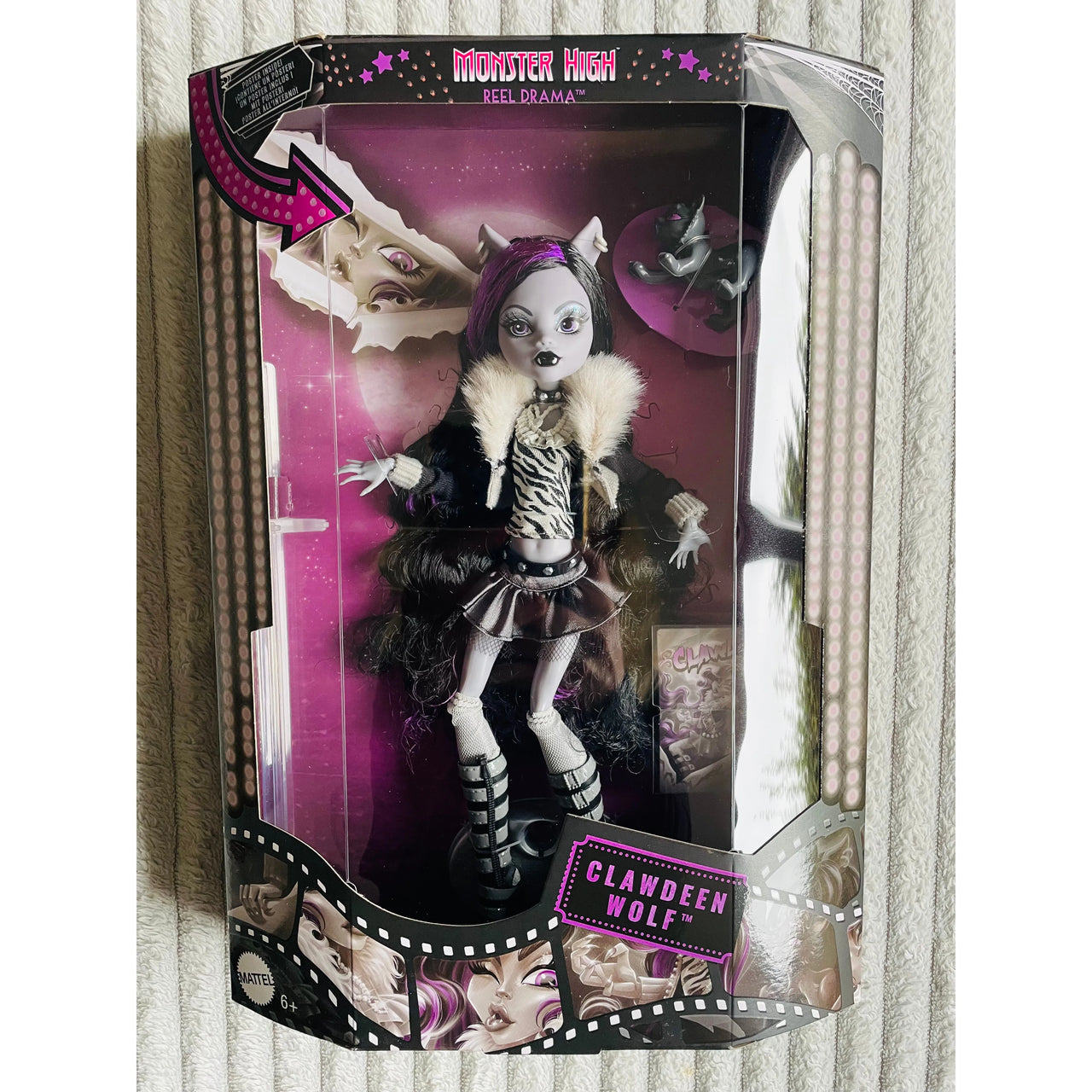 Monster High Reel Drama Clawdeen Wolf Fashion Doll