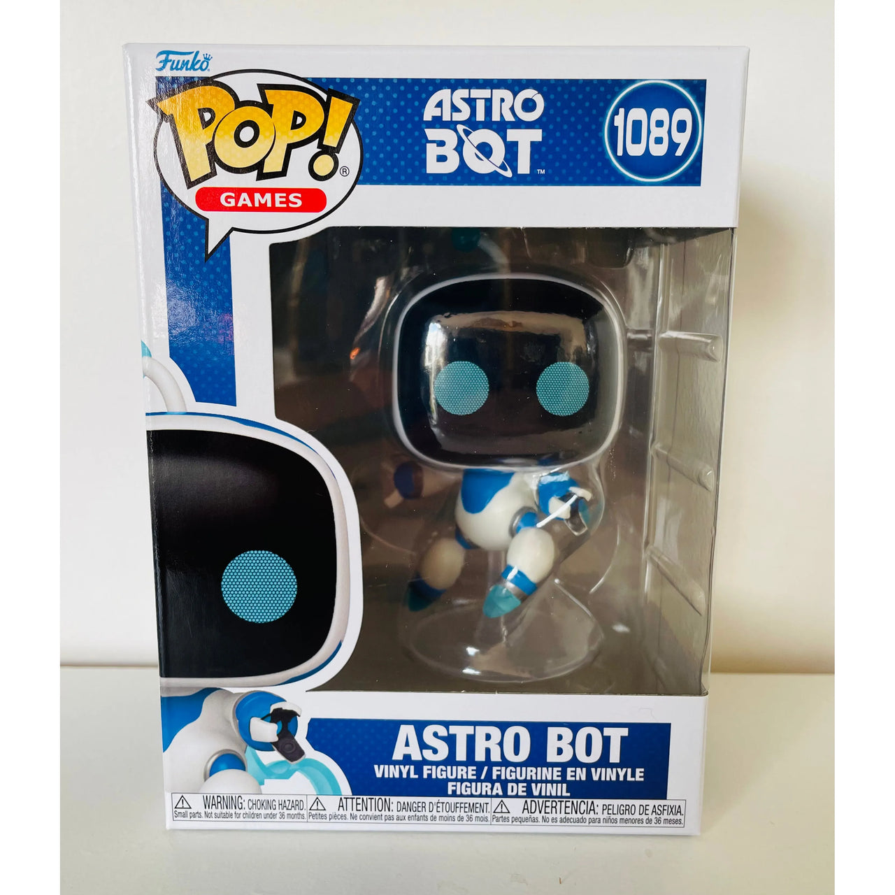 Funko Pop! Games Astro Bot Vinyl Figure 1089 Astro Bot