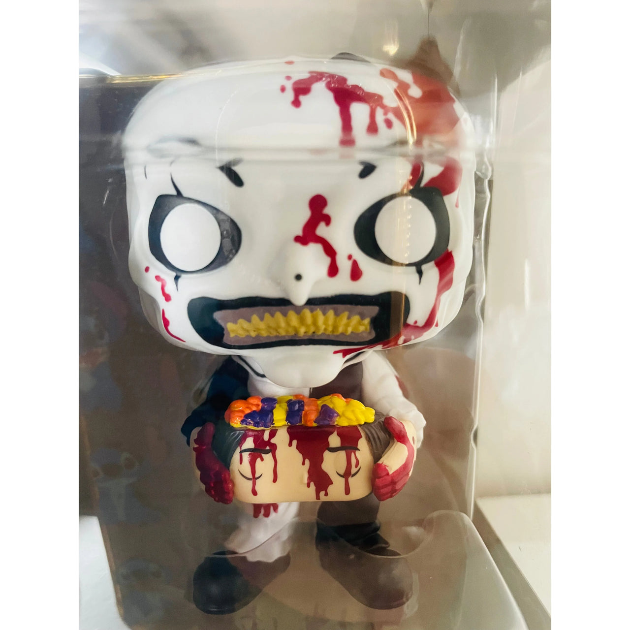 Funko Pop! Movies Terrifier Vinyl Figure 1796 Art the Clown with Candy Filled Head