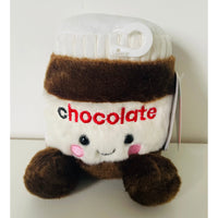 Palm Pals Silky Chocolate Spread Soft Toy 5 Inch