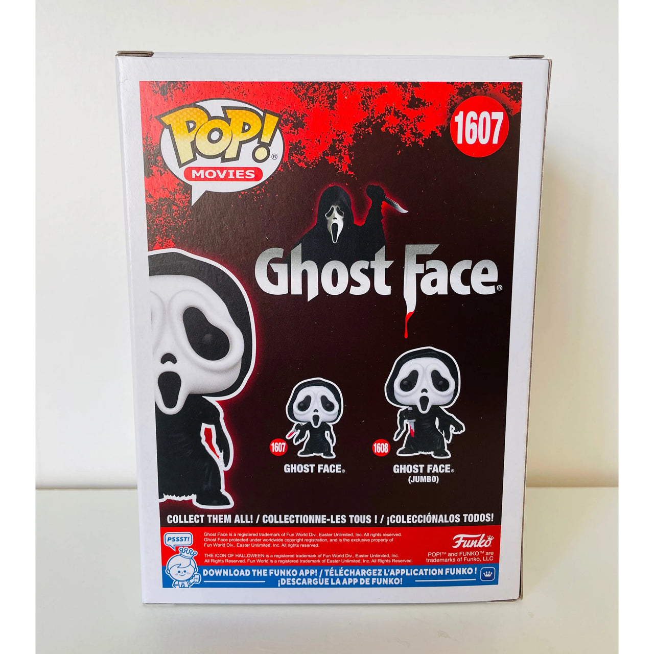 Funko Pop! Movies Ghost Face Vinyl Figure 1607 Ghost Face